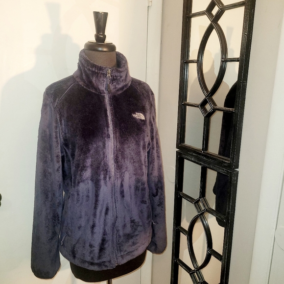 The North face fleece size medium deep purple - Picture 8 of 11